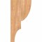 Ekena Millwork Ridgewood Smooth Corbel, Western Red Cedar, 3 1/2"W x 12"D x 24"H COR04X12X24RID00SWR - alternate 4